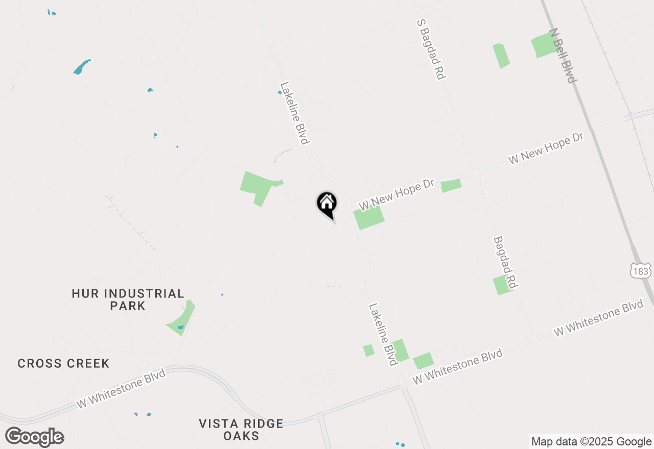 Map of 1711 Lloydminister Way, Cedar Park, TX 78613