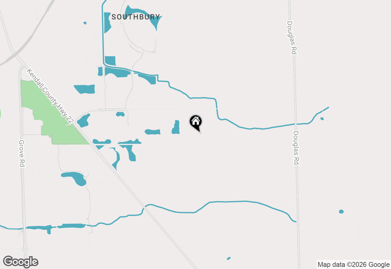 Map of 168 Blazing Star Trail, Oswego, IL 60543