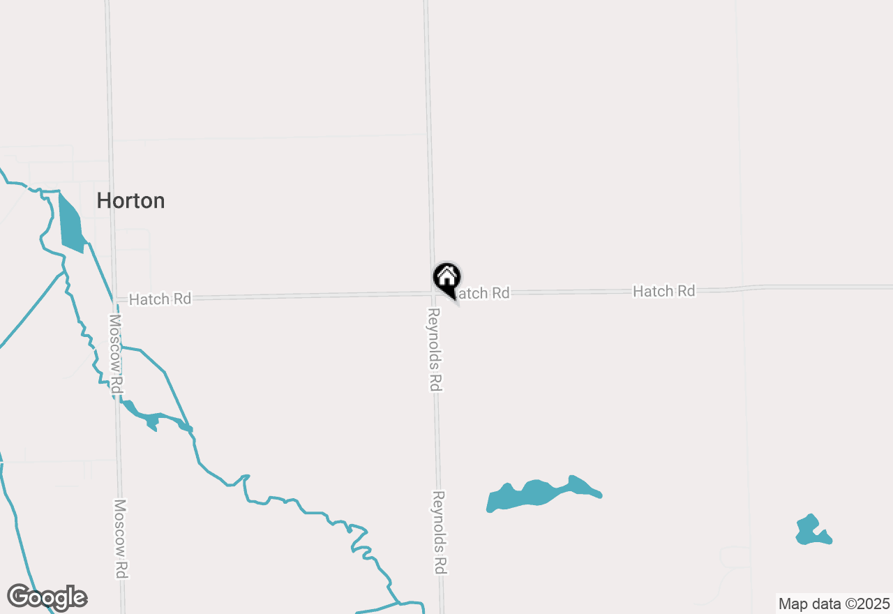 Map of 4991 Hatch Road, Horton, MI 49246