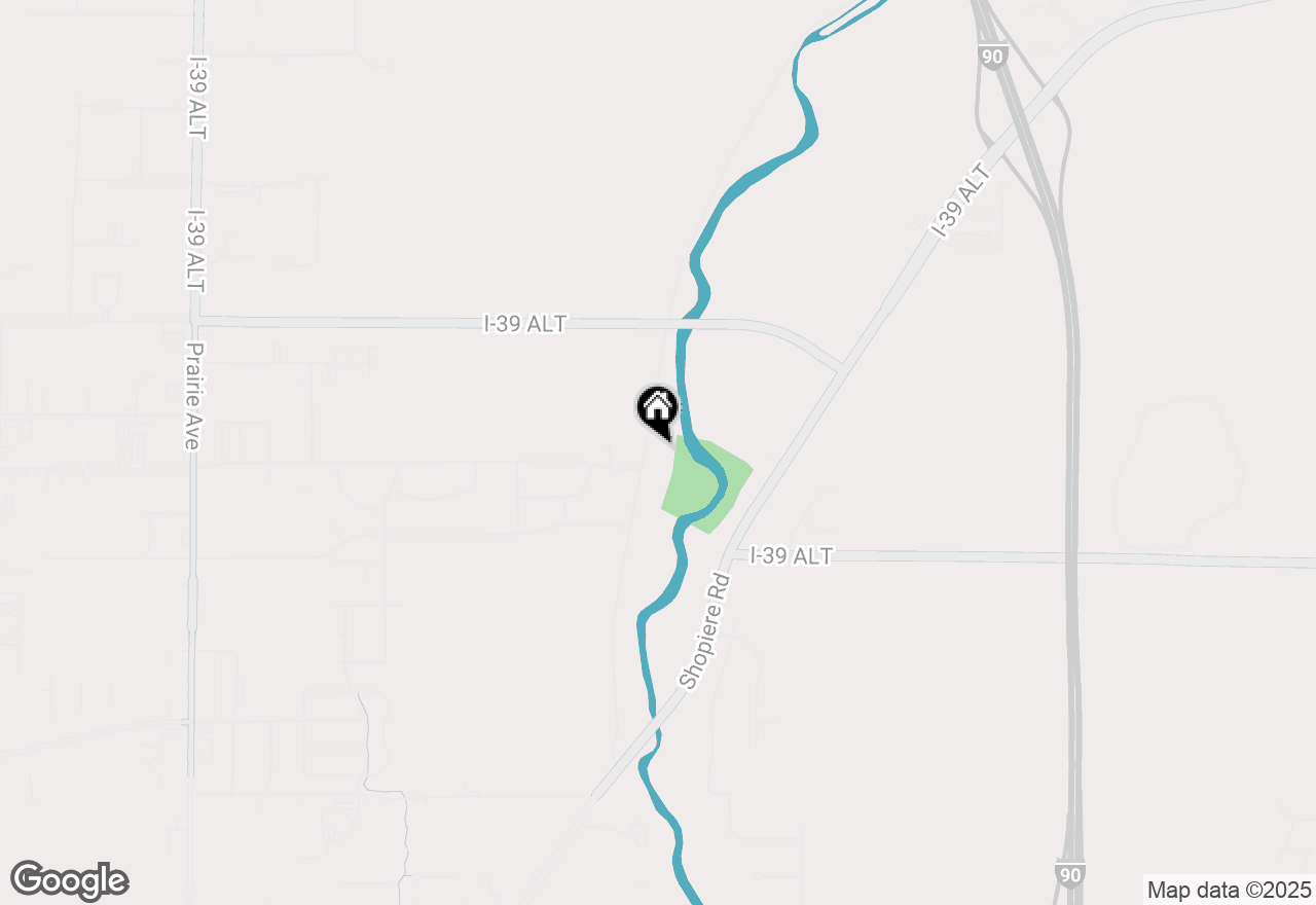 Map of 8829 S Creek Road, Beloit, WI 53511