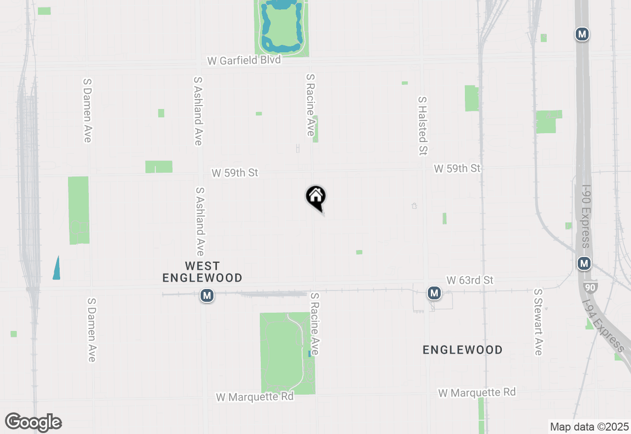 Map of 6037 S Racine Avenue, Chicago, IL 60636