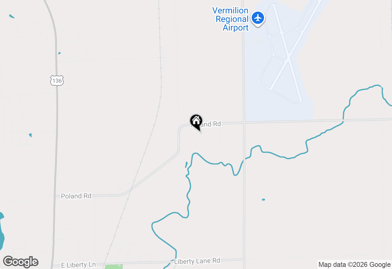 Map of 21932 Vestal Drive, Danville, IL 61834