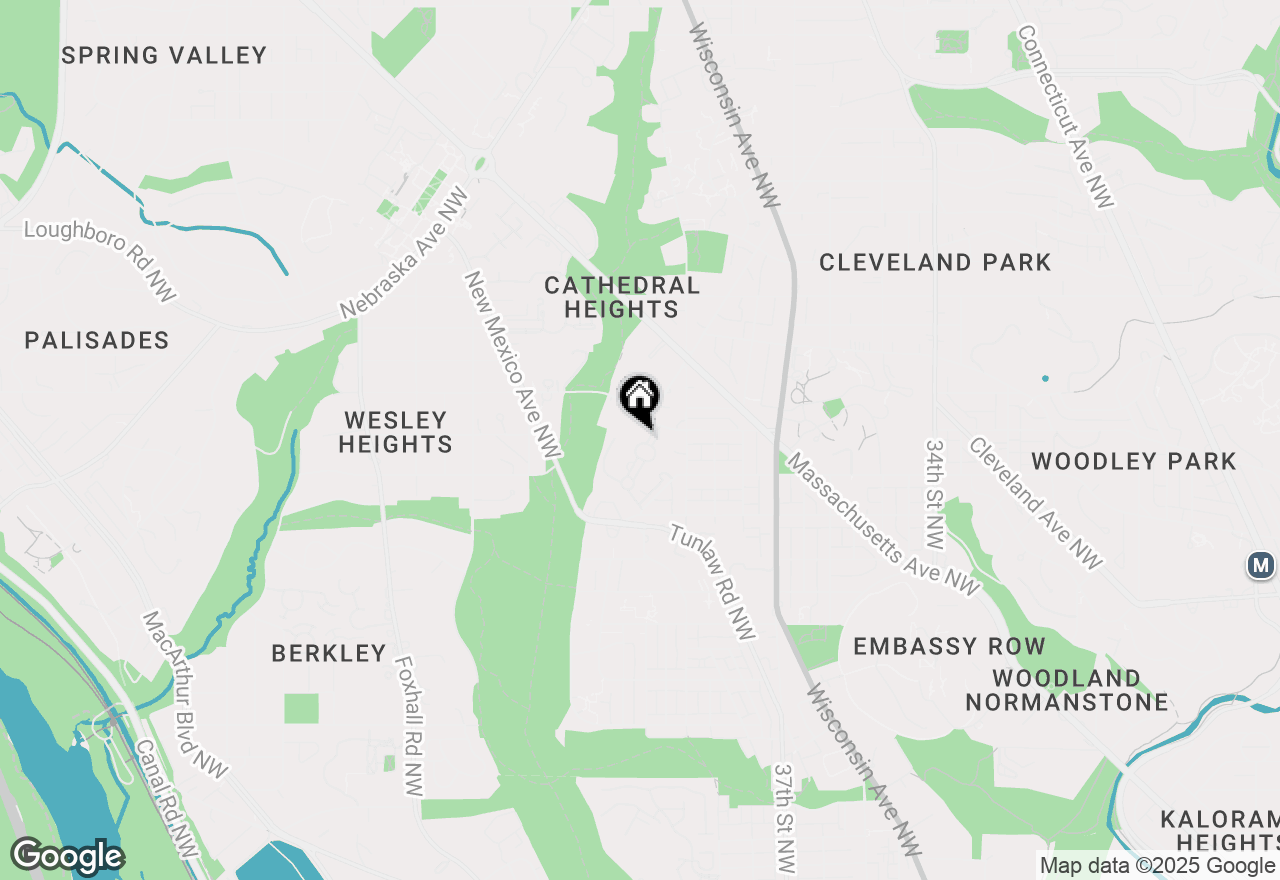 Map of 4000 Cathedral Avenue Nw, Washington, DC 20016