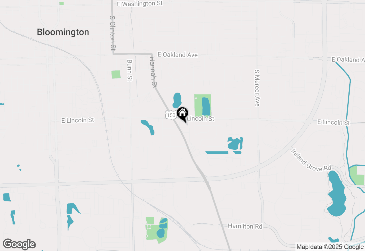 Map of 1208 Colonial, Bloomington, IL 61701