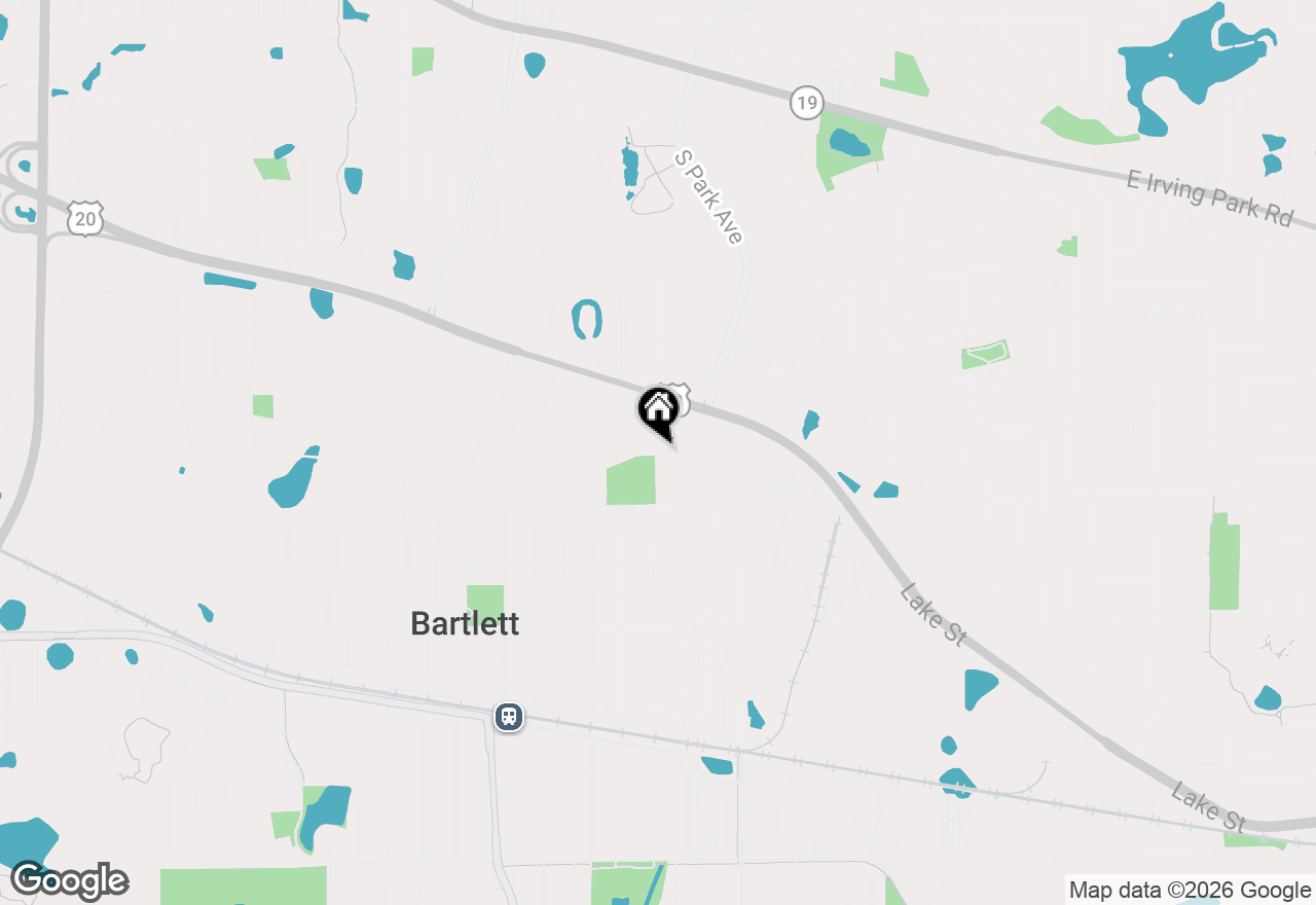 Map of 286 Wayne Court #2, Bartlett, IL 60103