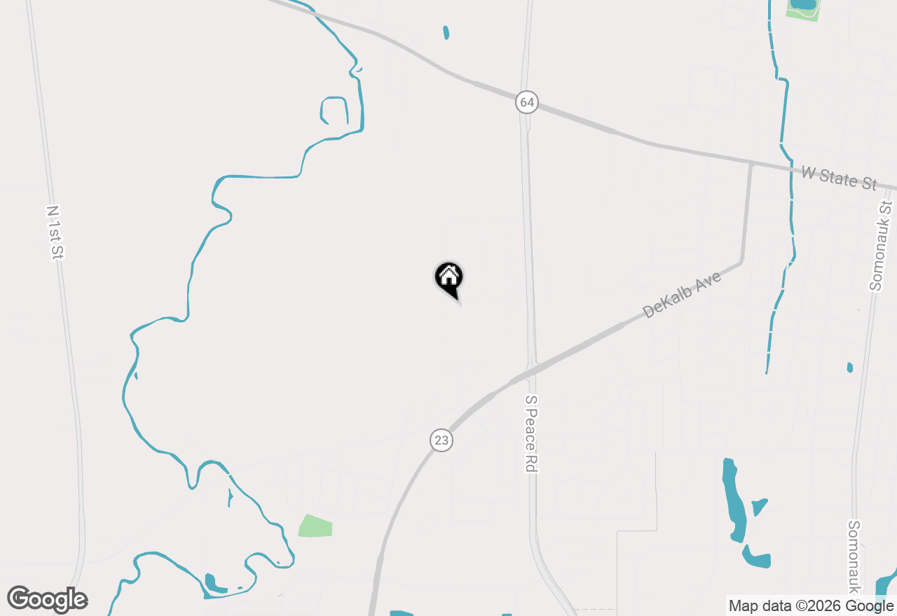 Map of 632 Anjali Court #L, Sycamore, IL 60178