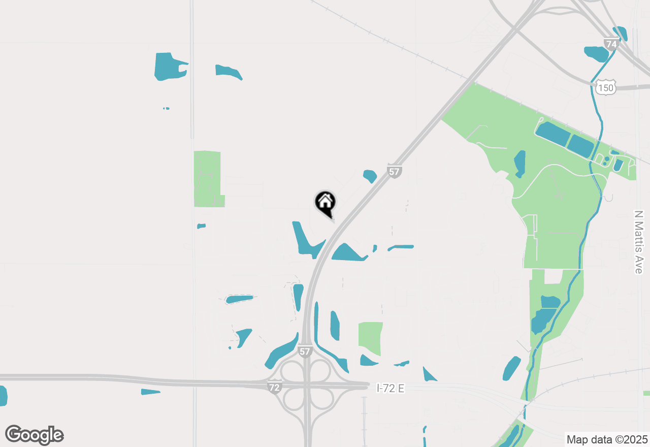 Map of 3454 Stoneway Court, Champaign, IL 61822