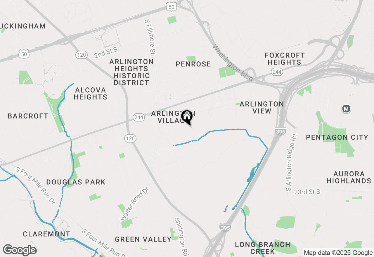 Map of 1300 S Barton Street #337, Arlington, VA 22204