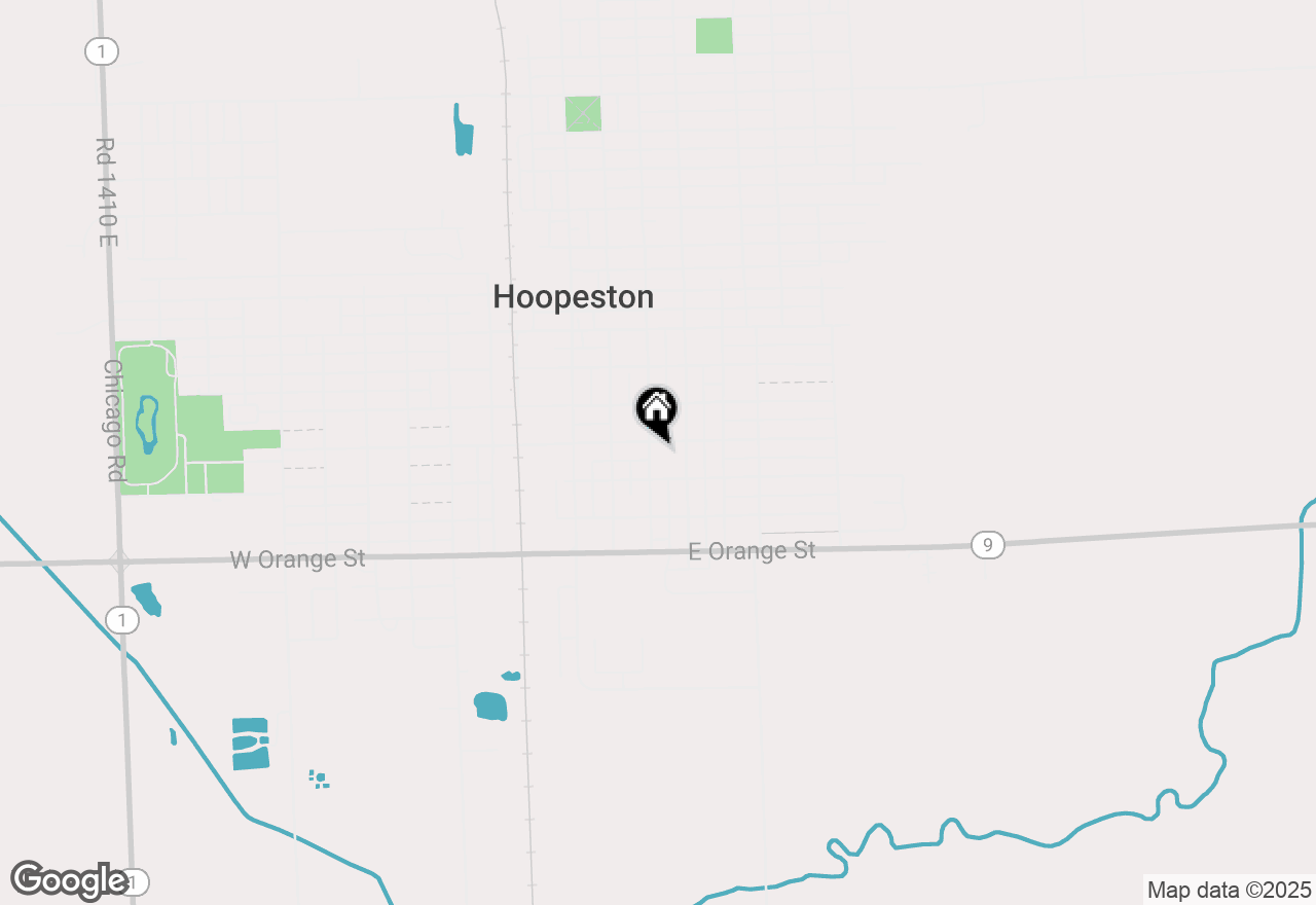 Map of 602 S 4th Street, Hoopeston, IL 60942
