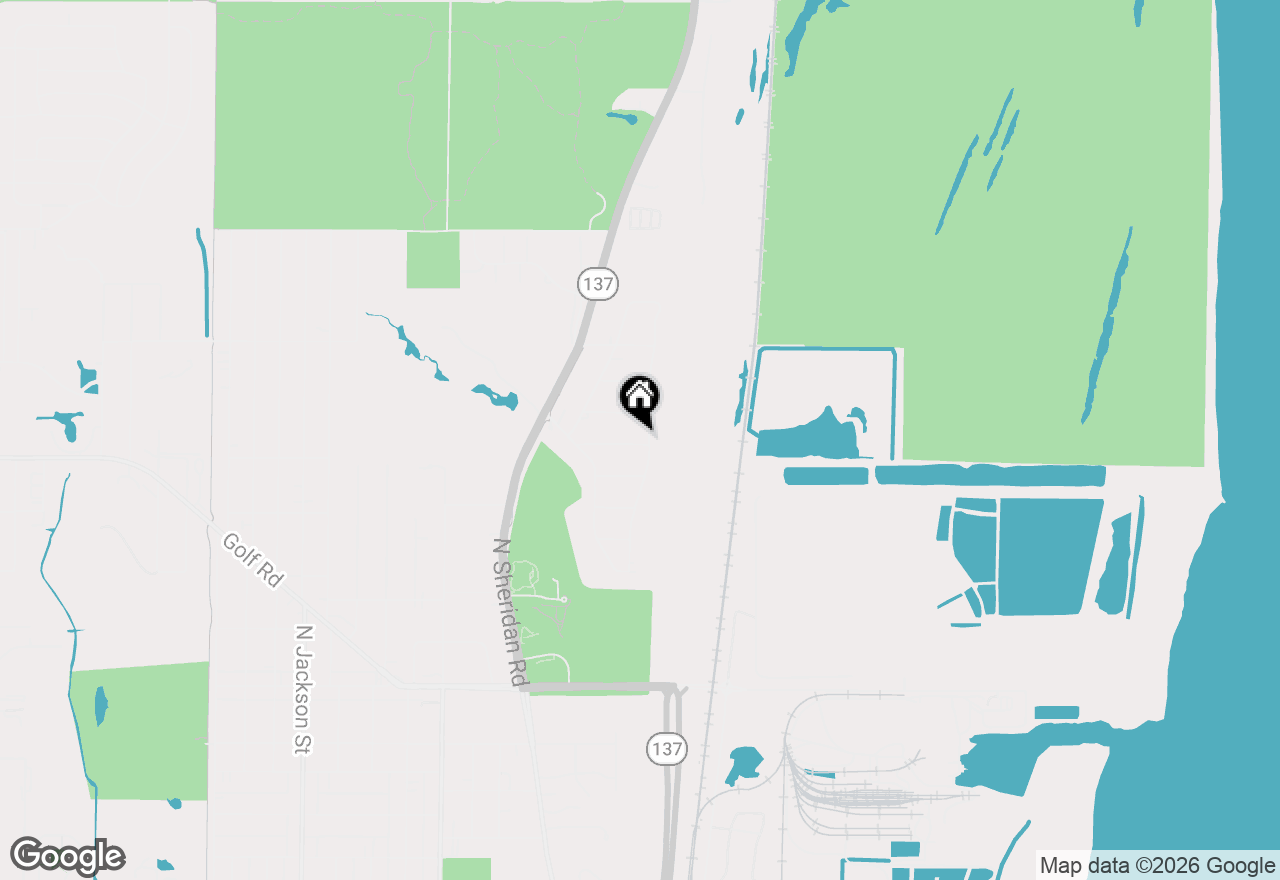 Map of 86 Mariposa Avenue, Waukegan, IL 60087