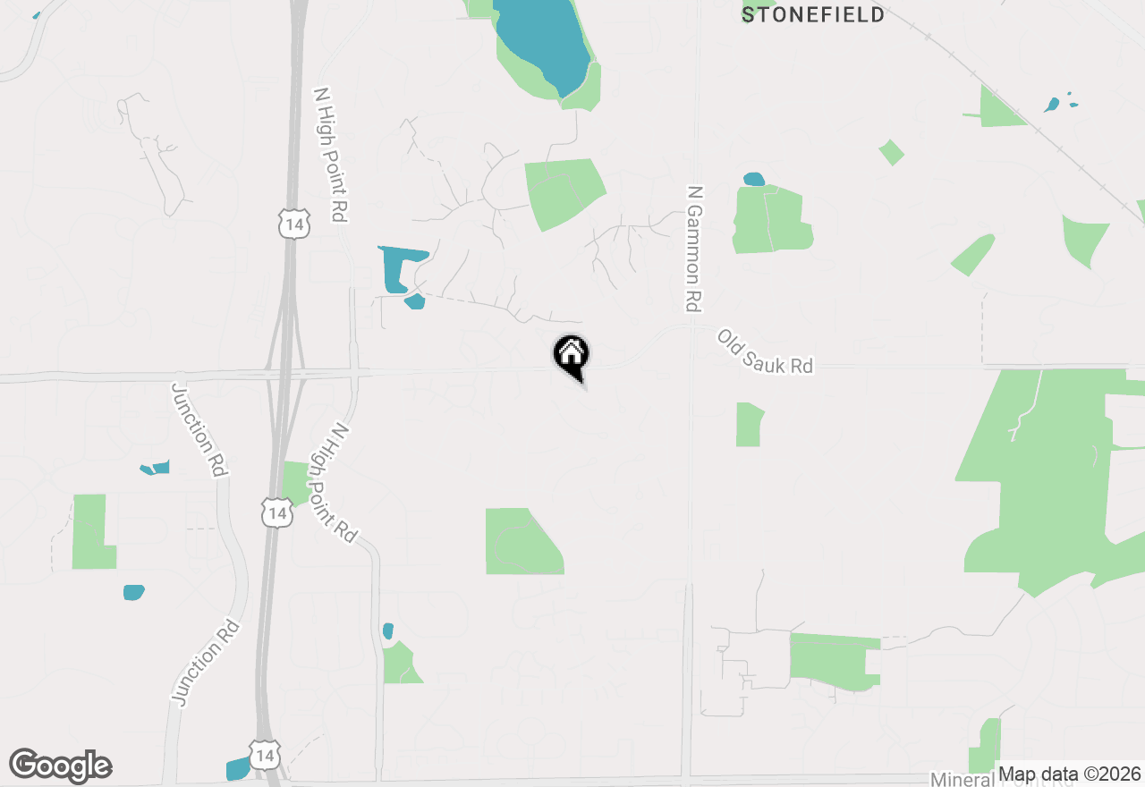 Map of 602 N Westfield Road #D, Madison, WI 53717