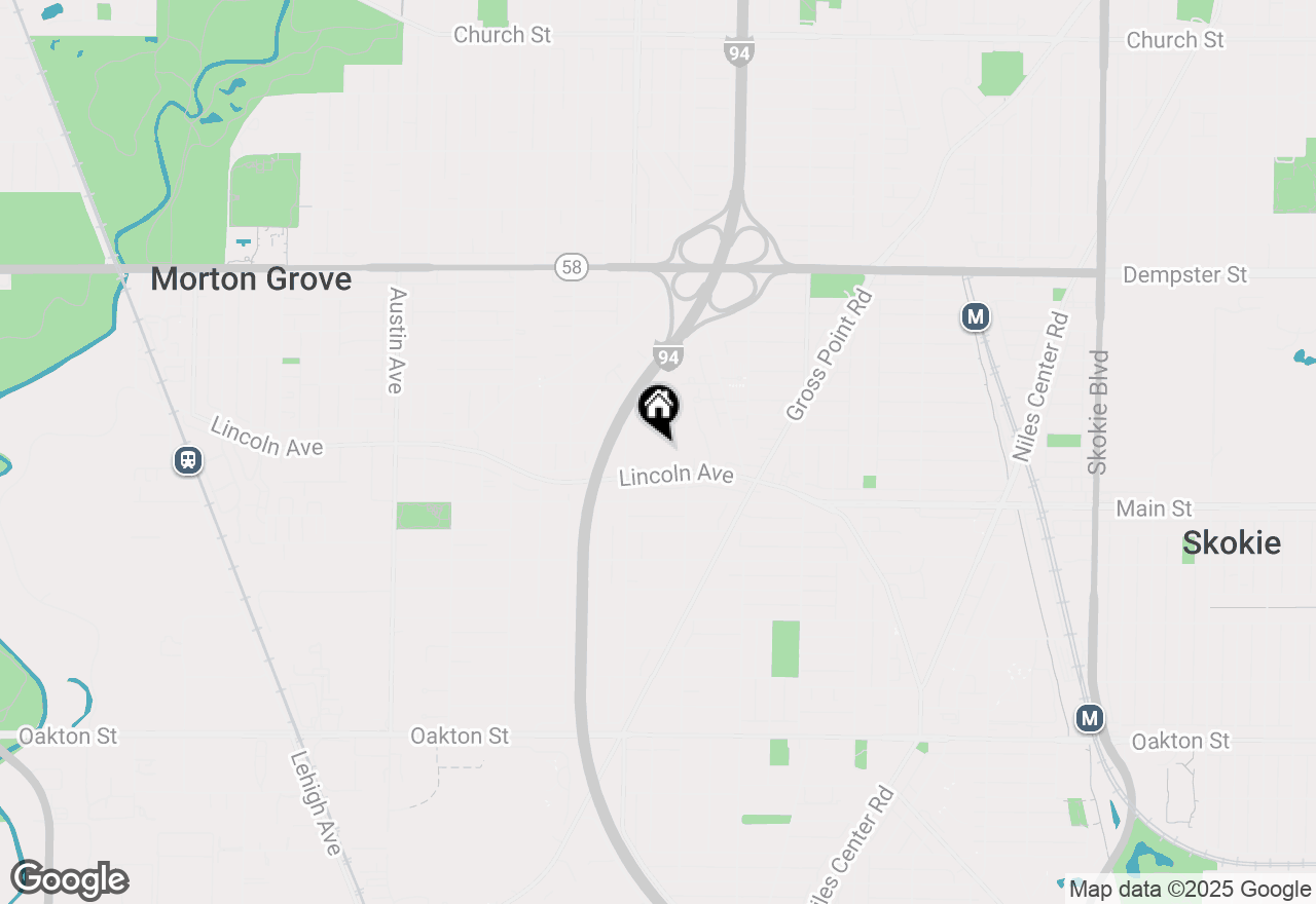 Map of 5506 Lincoln Avenue #512, Morton Grove, IL 60053