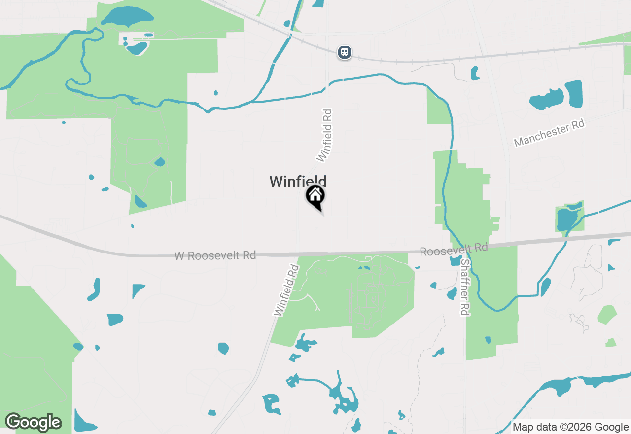 Map of 0S731 Cleveland Street, Winfield, IL 60190