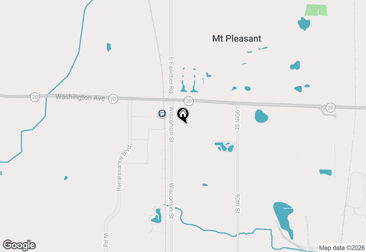 Map of 1680 96th St #7, Sturtevant, WI 53177