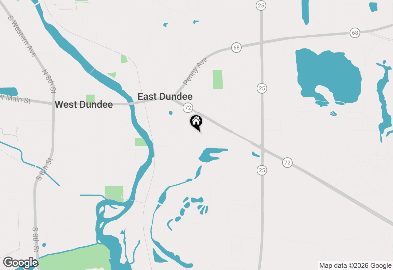 Map of 628 King Court #628, East Dundee, IL 60118