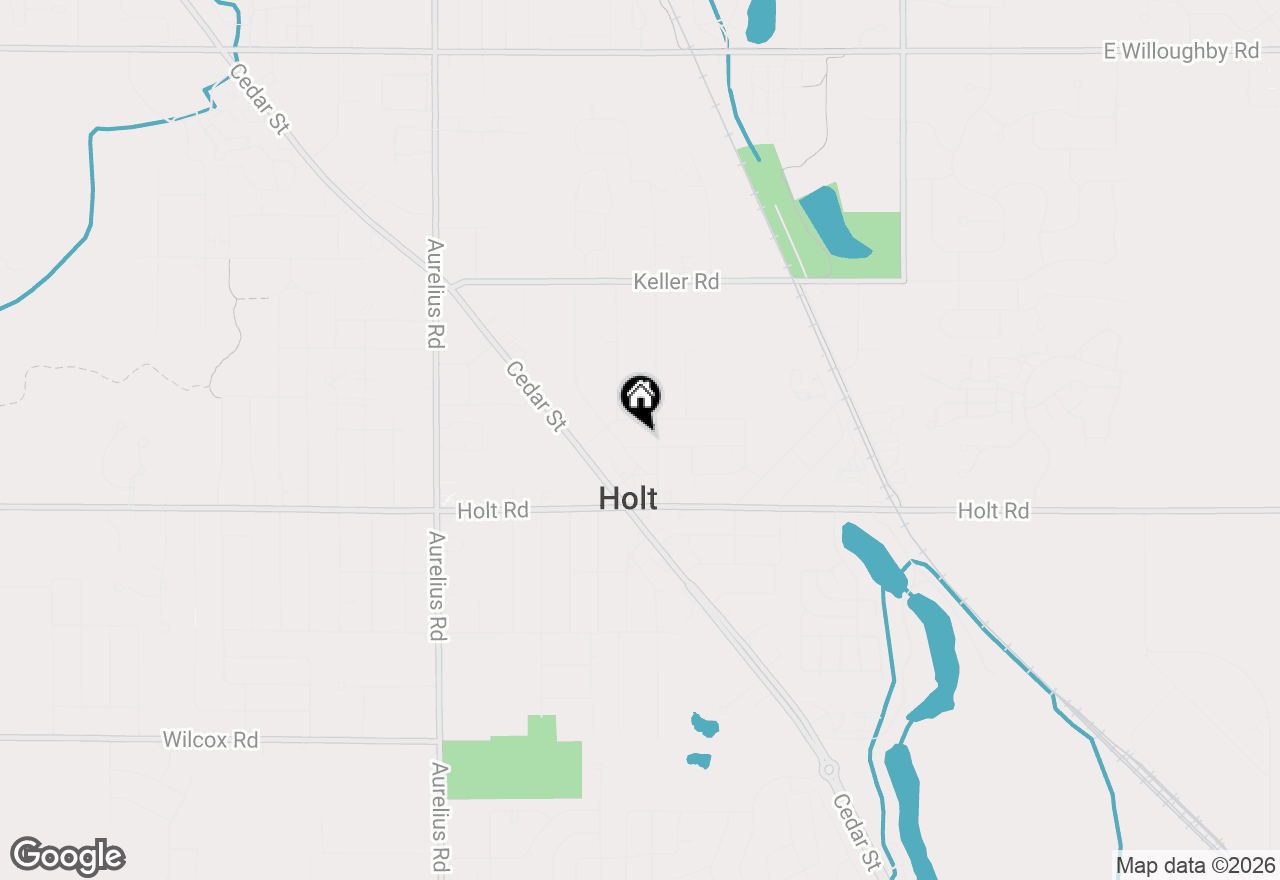 Map of 4282 Woodworth Avenue, Holt, MI 48842