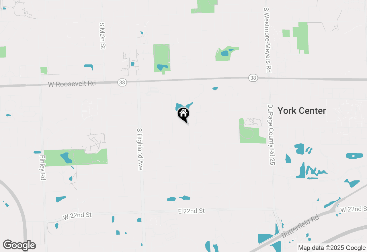 Map of 1500 S Fairfield Avenue #2A, Lombard, IL 60148