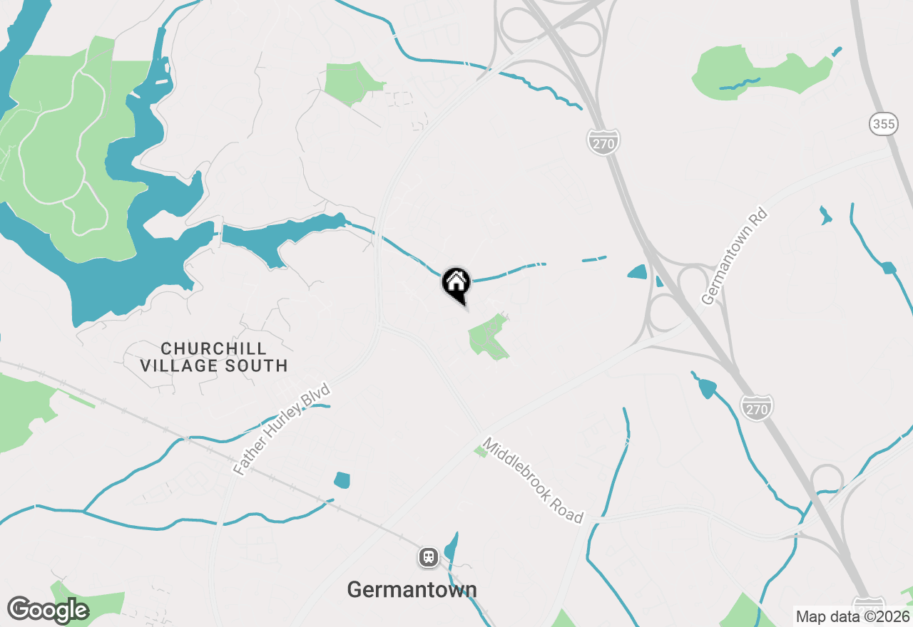 Map of 13015 Country Ridge Drive, Germantown, MD 20874