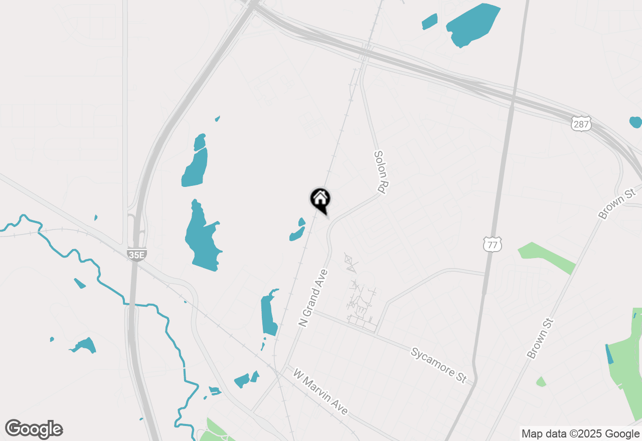 Map of 900 N Grand Avenue, Waxahachie, TX 75165