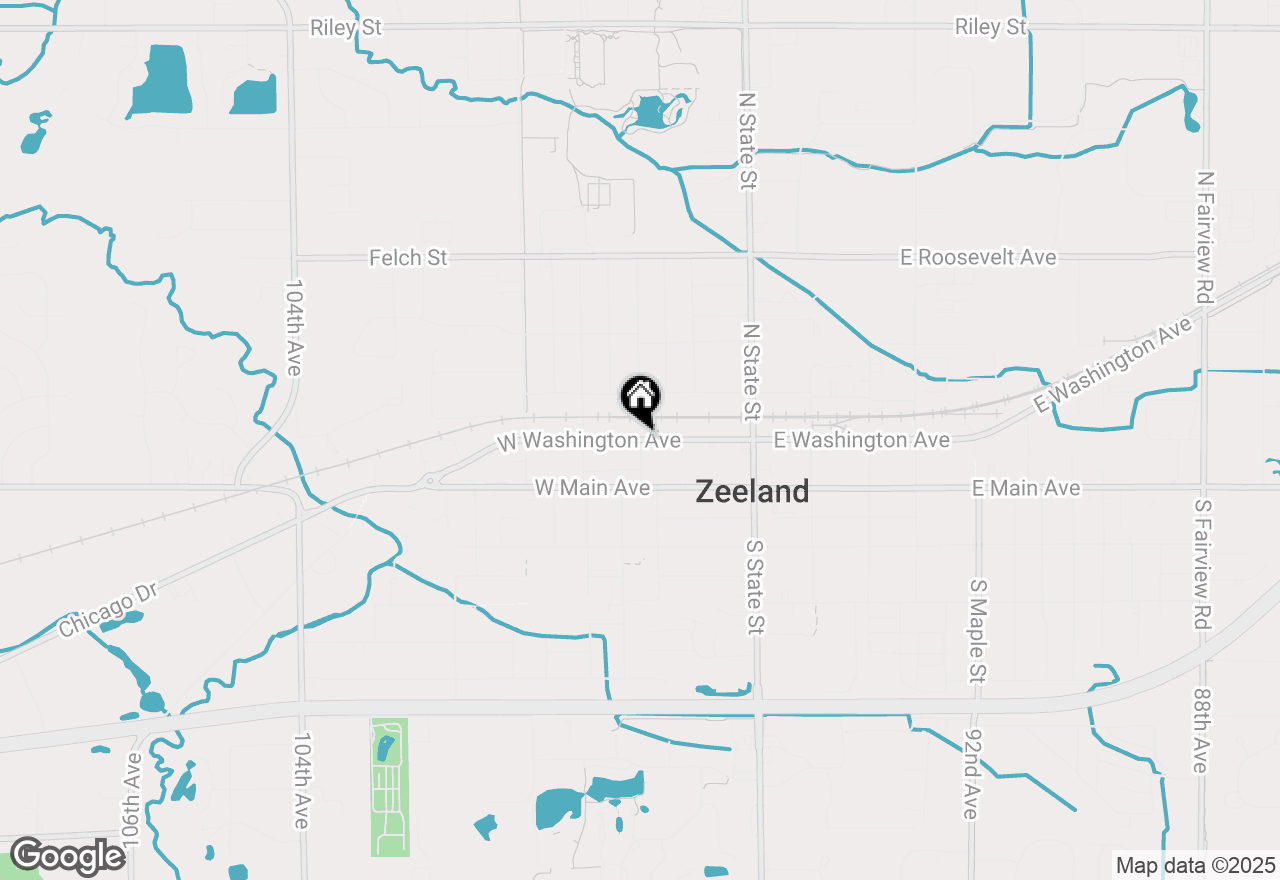 Map of 200 W Washington Avenue, Zeeland, MI 49464