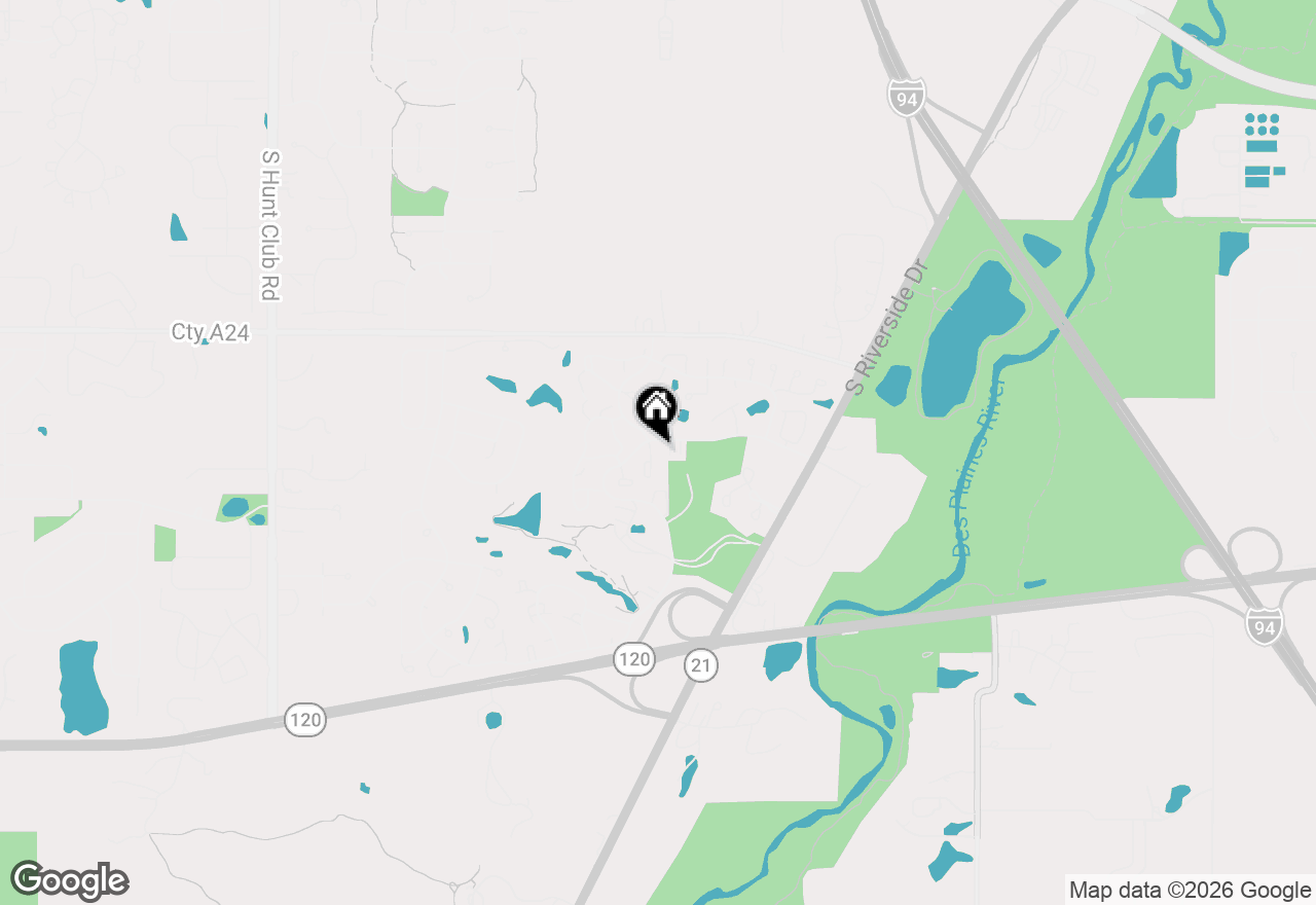 Map of 705 Colby Court, Gurnee, IL 60031