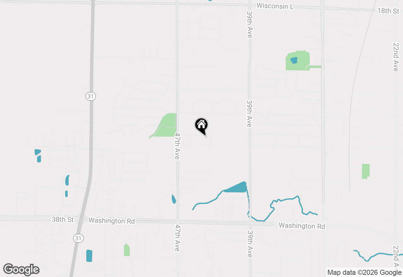 Map of 4327 29th St, Kenosha, WI 53144