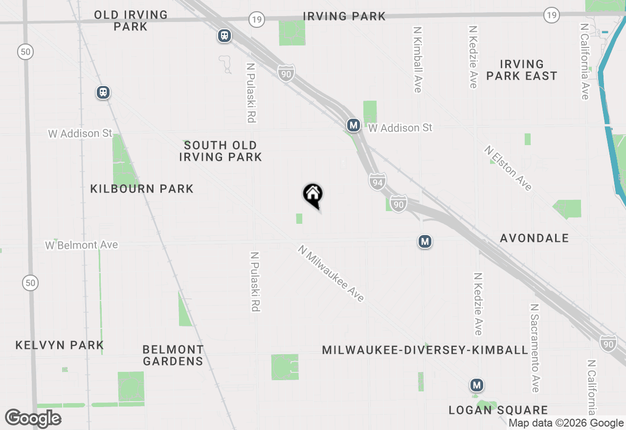 Map of 3749 W School Street #2, Chicago, IL 60618