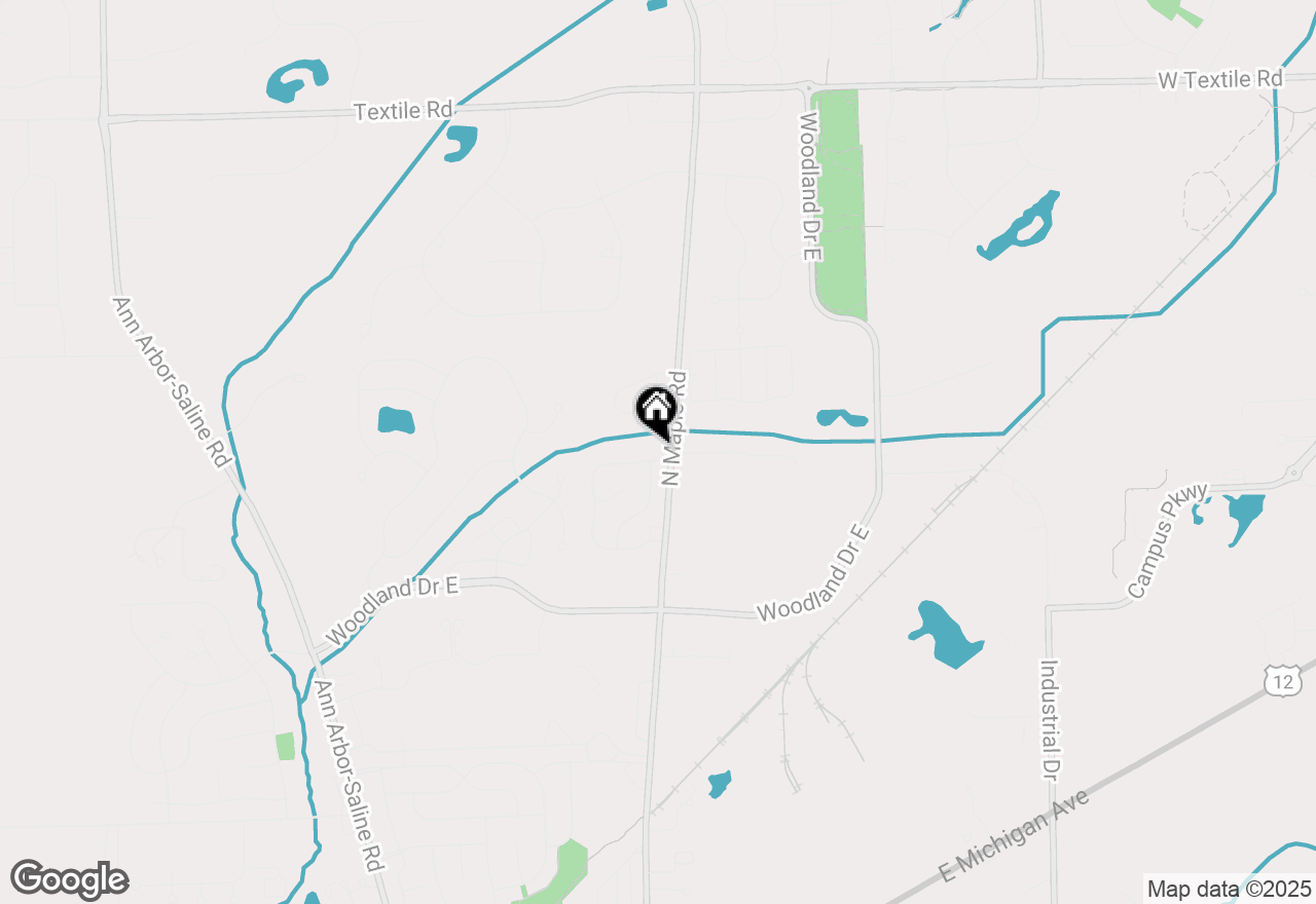 Map of 1515 Maplewood Drive, Saline, MI 48176
