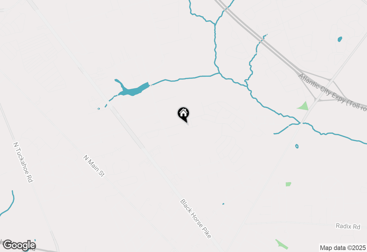 Map of 460 Virgin Island Drive, Williamstown, NJ 08094