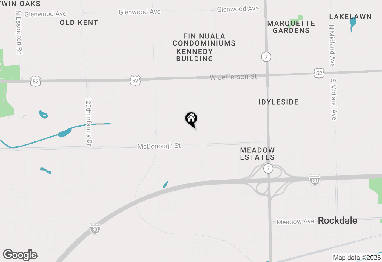 Map of 2202 Saint Francis Avenue, Joliet, IL 60436