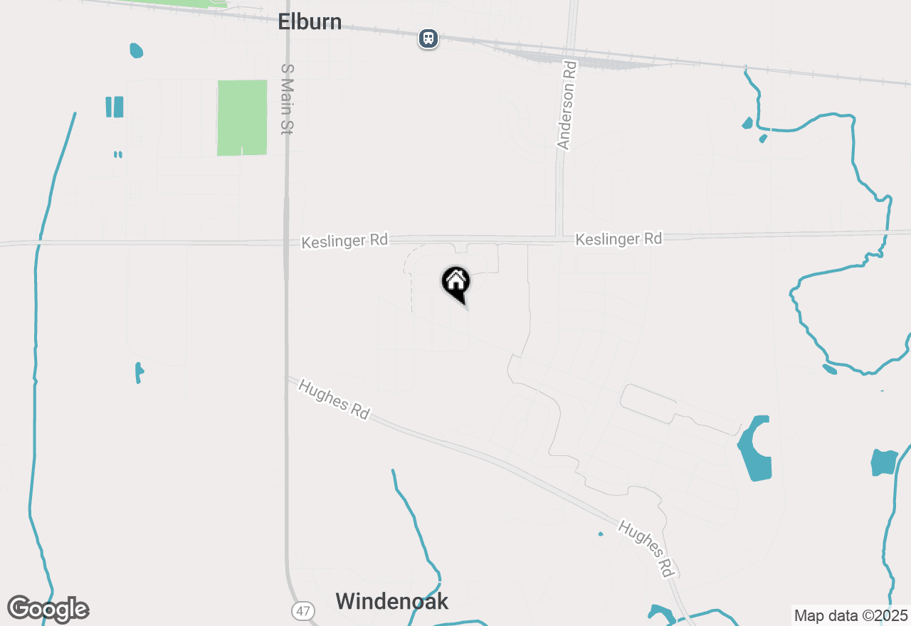 Map of 1015 Kendall Street, Elburn, IL 60119