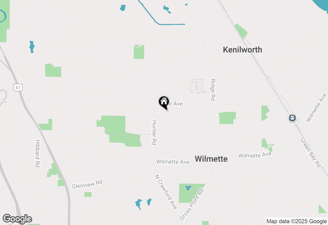 Map of 2237 Schiller, Wilmette, IL 60091