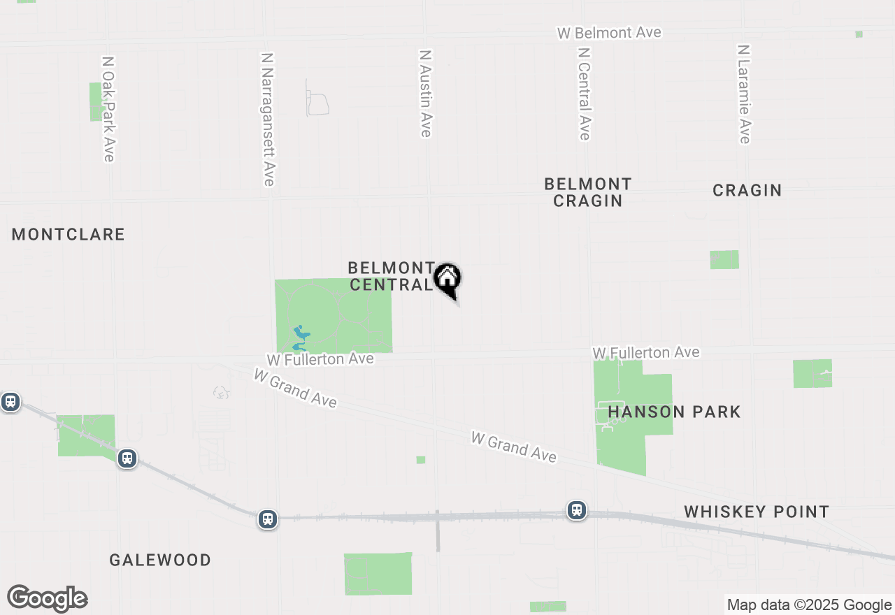 Map of 2508 N Mason Avenue, Chicago, IL 60639