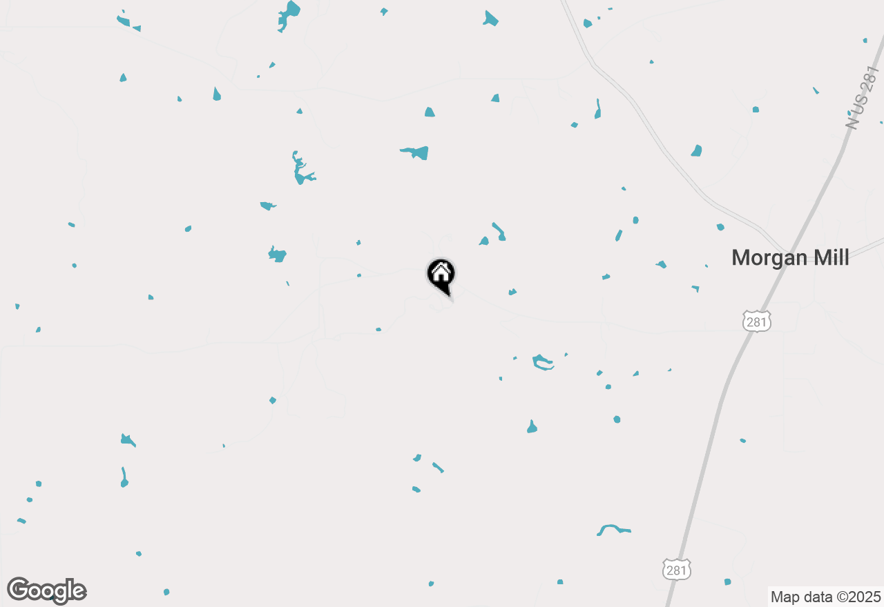 Map of 2333 County Road 163, Stephenville, TX 76401