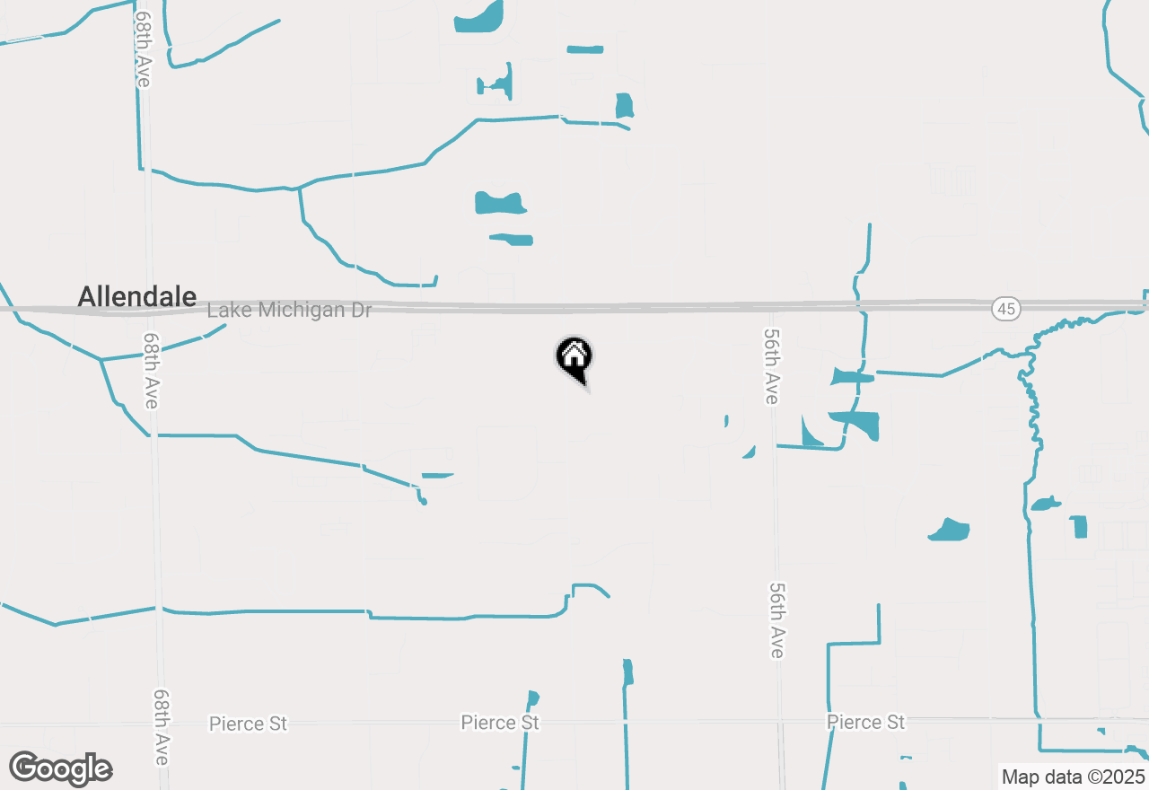 Map of 11050 60th Avenue, Allendale, MI 49401