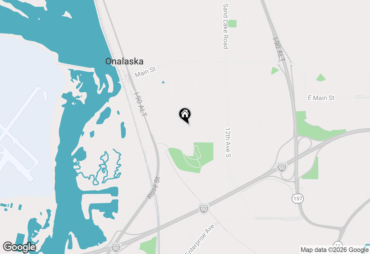 Map of 907 Wilson St, Onalaska, WI 54650