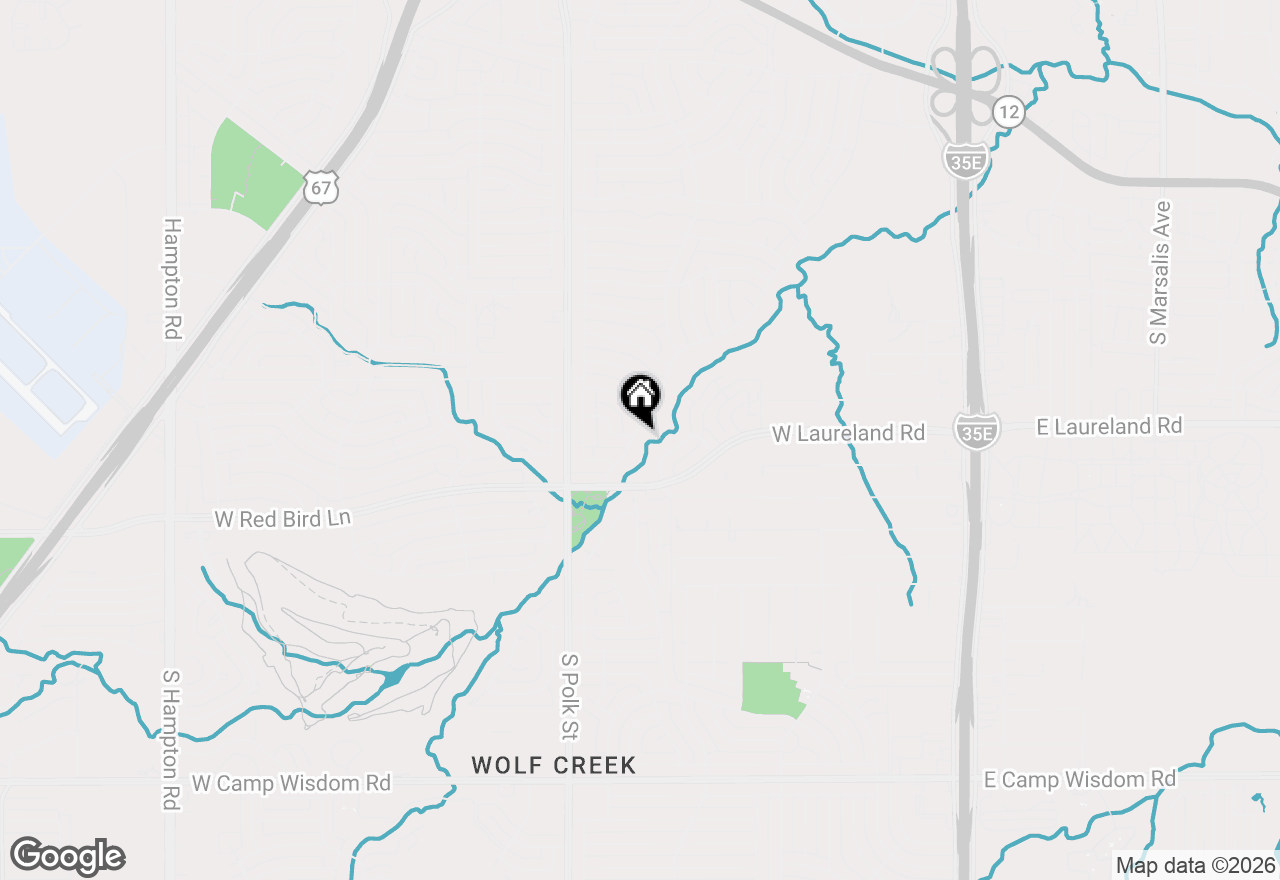 Map of 912 Glen Oaks Boulevard, Dallas, TX 75232