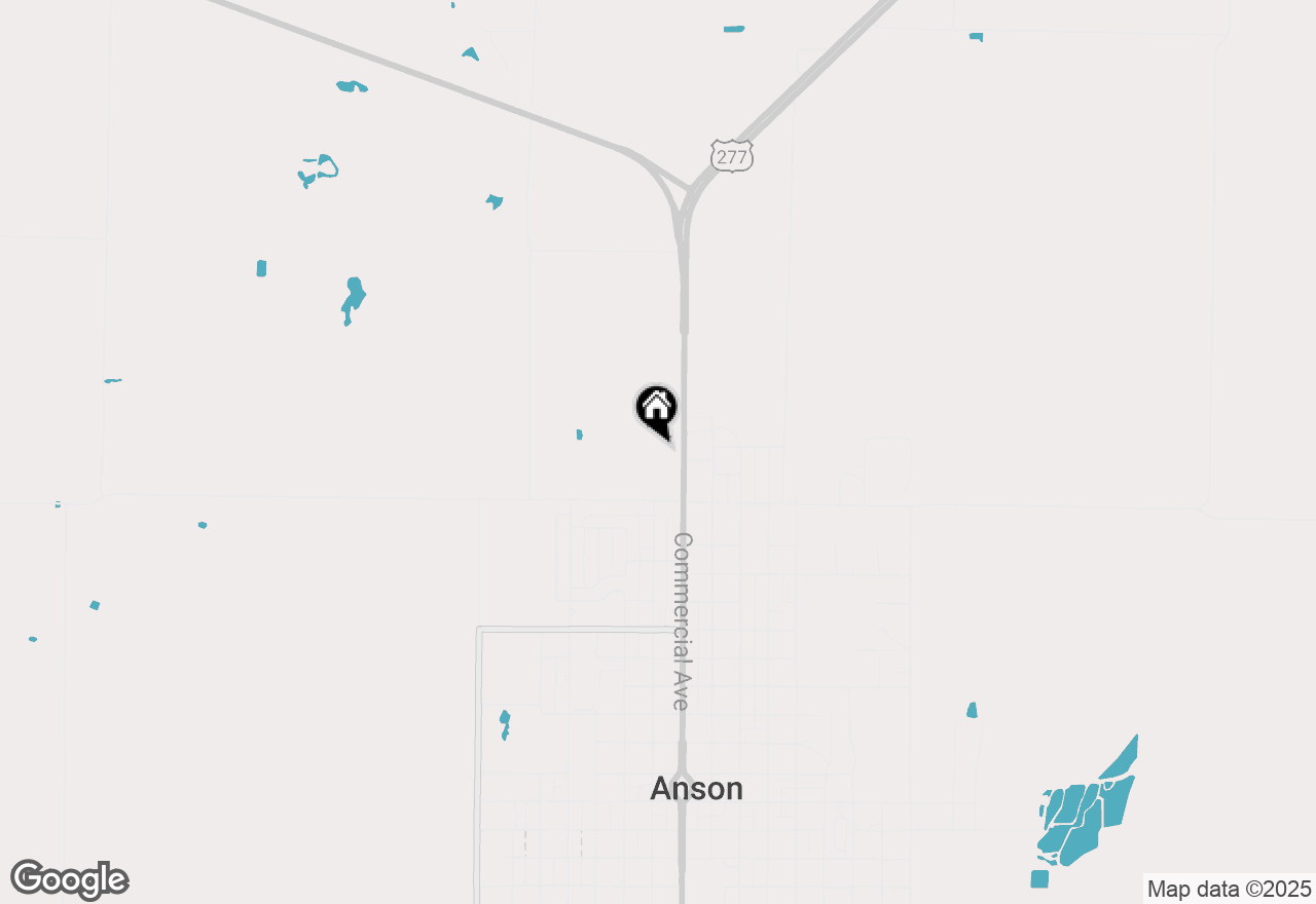 Map of 124 Commercial Avenue, Anson, TX 79501