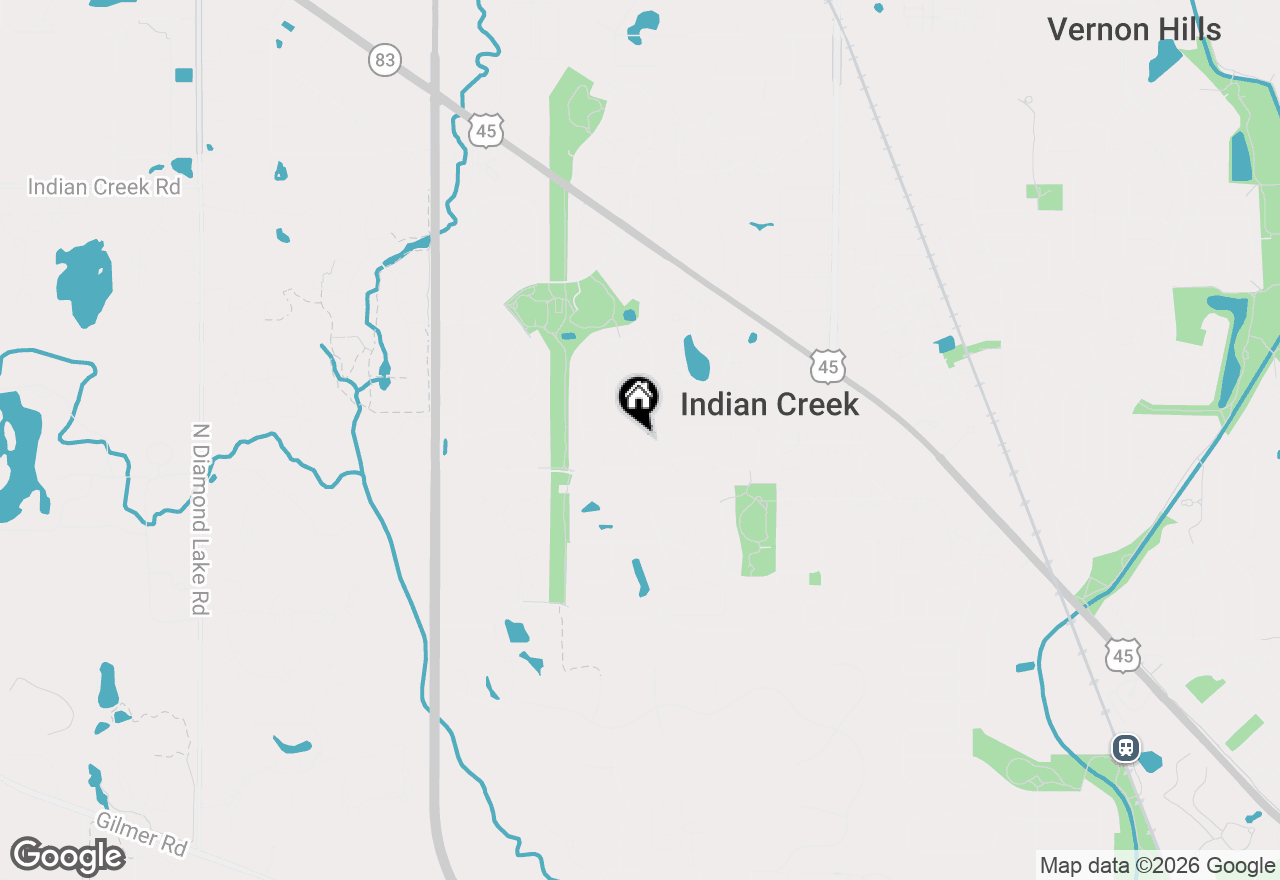 Map of 860 Saugatuck Trail, Vernon Hills, IL 60061