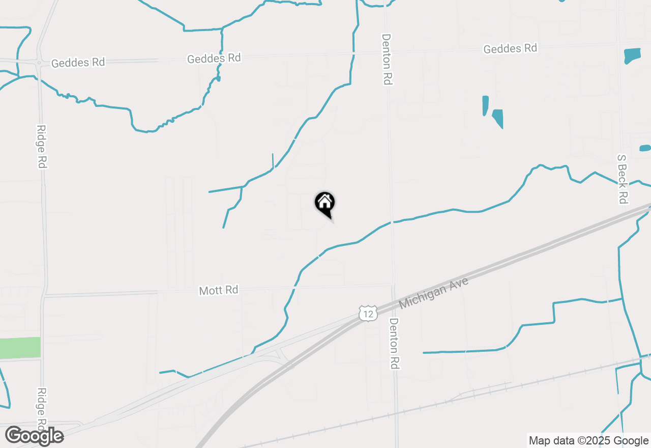 Map of 5161 Barnes Road, Canton, MI 48188