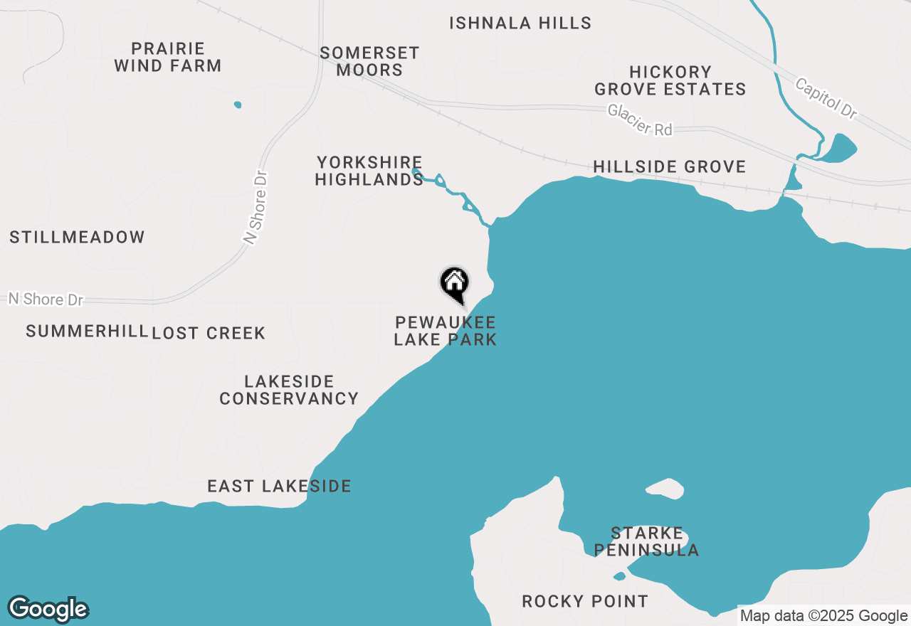 Map of W280N3517 Taylors Woods Rd Ne, Pewaukee, WI 53072