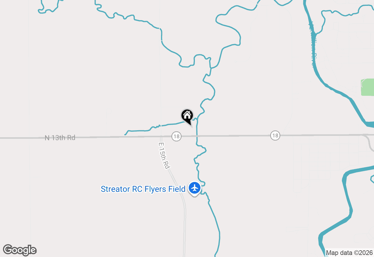 Map of 1519 E Il Route 18, Streator, IL 61364