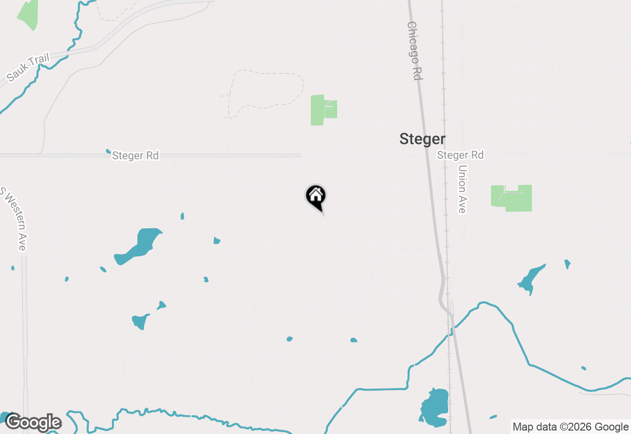 Map of 3607 Susan Lane, Steger, IL 60475