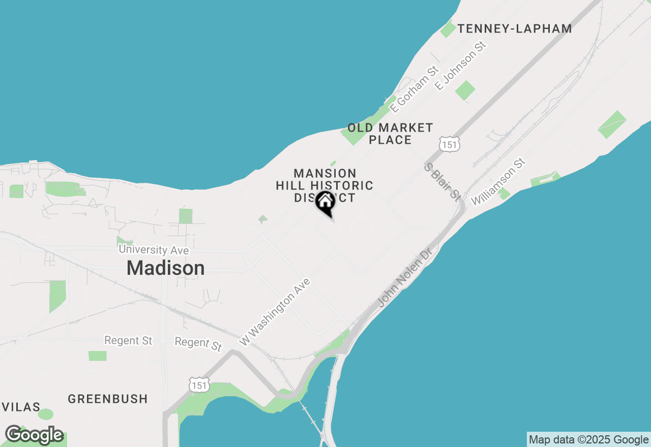 Map of 118 State Street, Madison, WI 53703