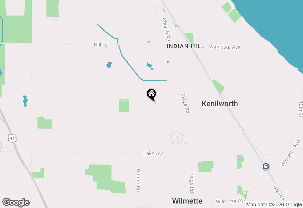 Map of 2201 Kenilworth Avenue, Wilmette, IL 60091