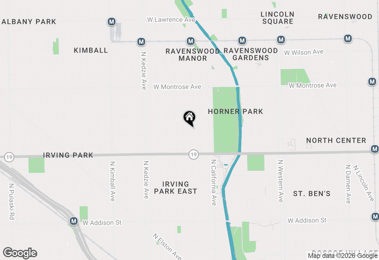 Map of 4127 N Richmond Street, Chicago, IL 60618
