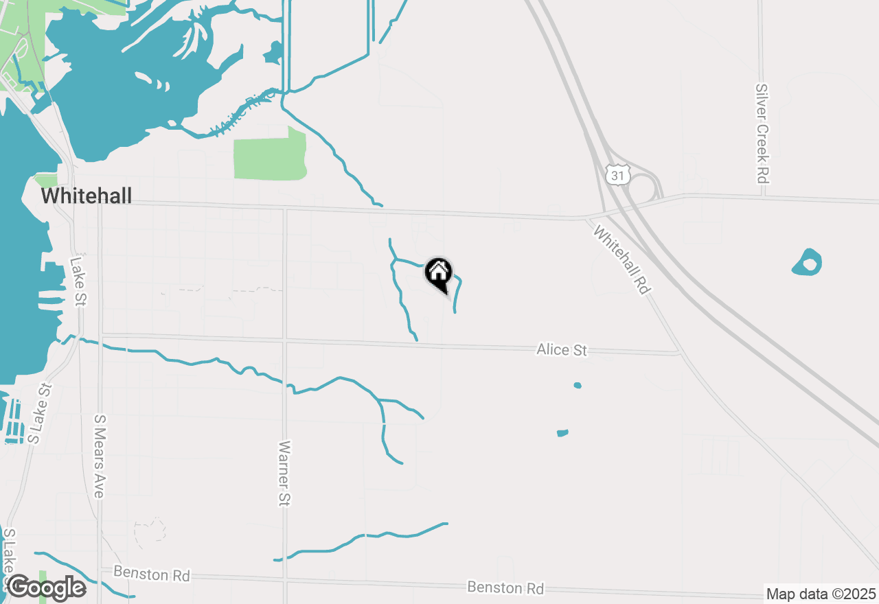 Map of 1201 S Timberview Drive, Whitehall, MI 49461