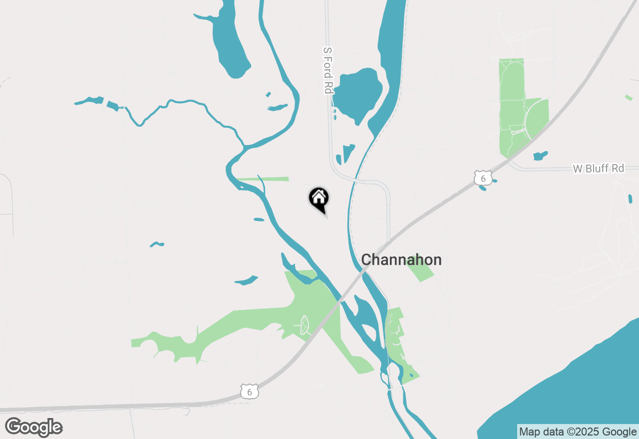 Map of 24834 S Potawatomie Trail, Channahon, IL 60410