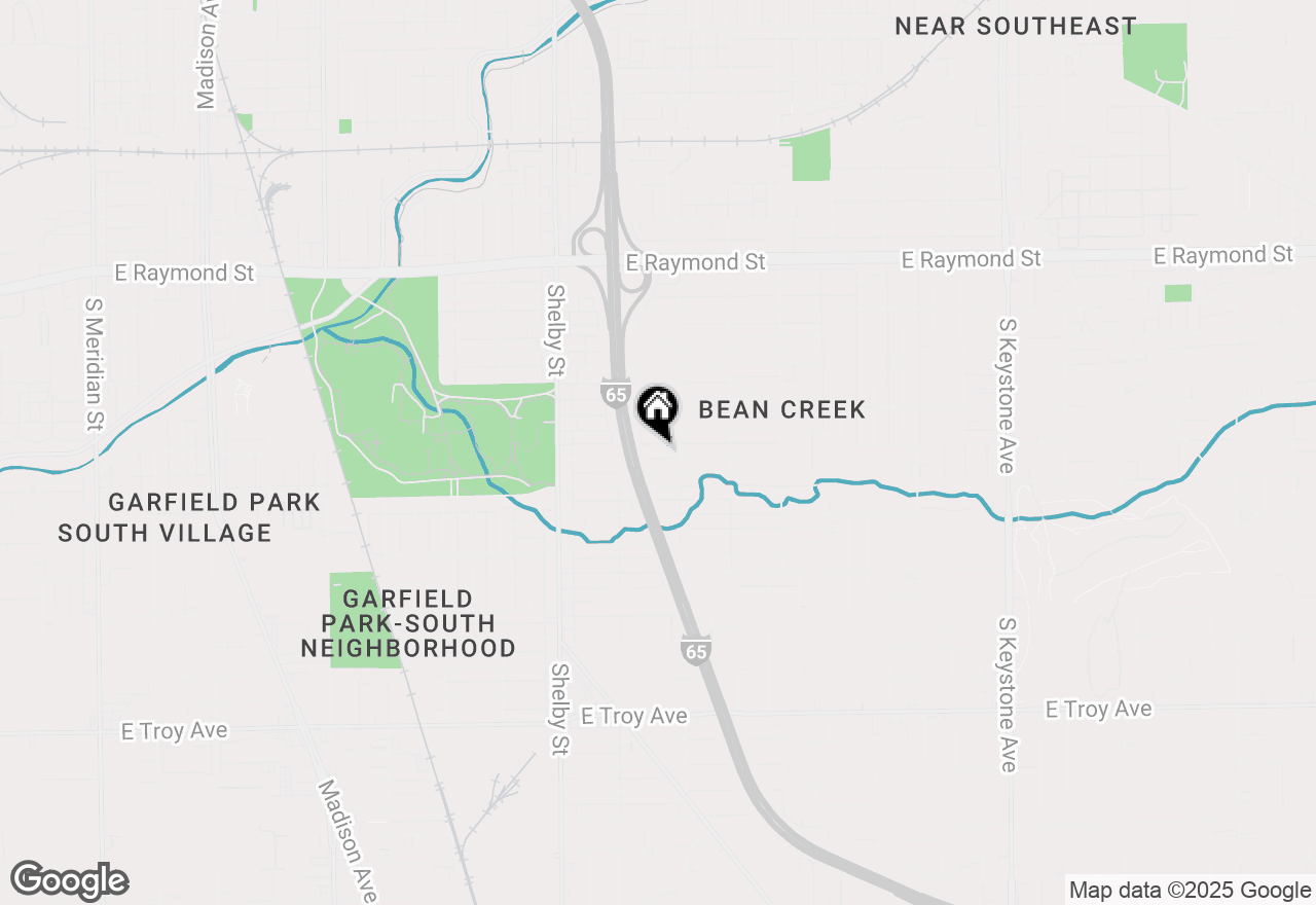 Map of 1416 Comer Avenue, Indianapolis, IN 46203