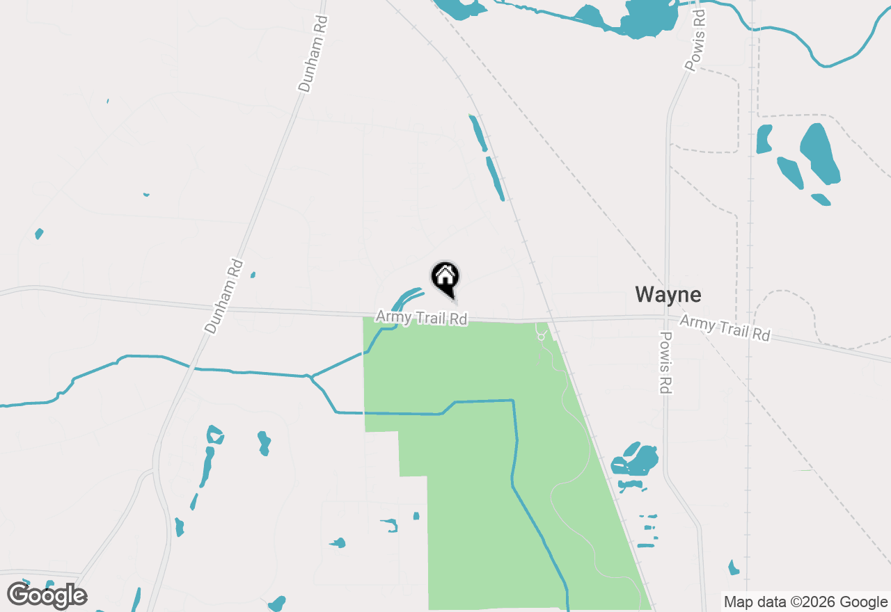 Map of 5N440 Derby Road, Wayne, IL 60184